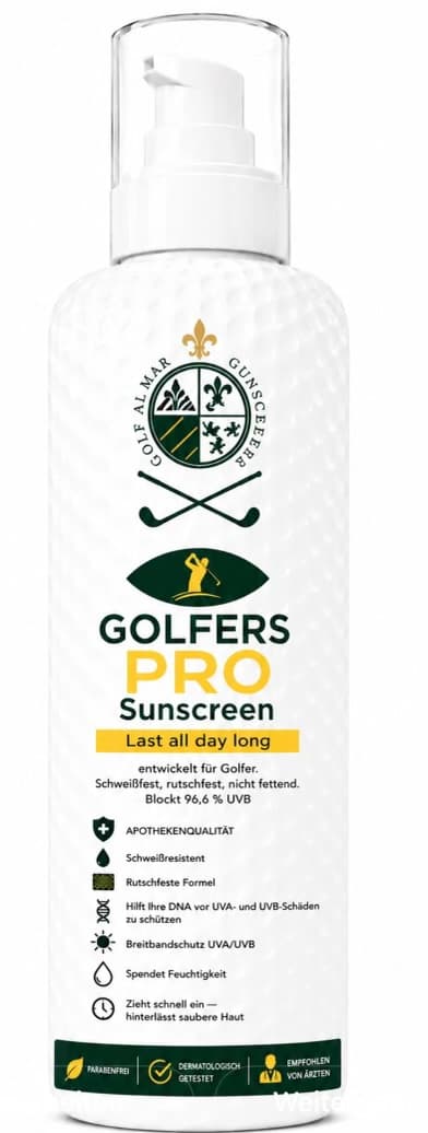Golfers Pro Sunscreen — SPF 30